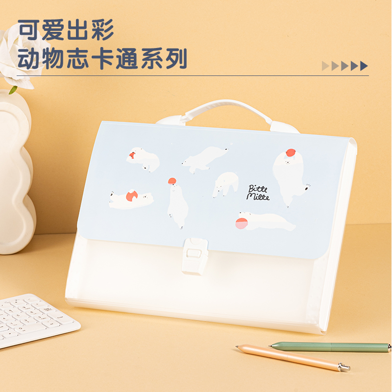 纵横PM314PP动物志13格风琴包(动物志混)(个)
