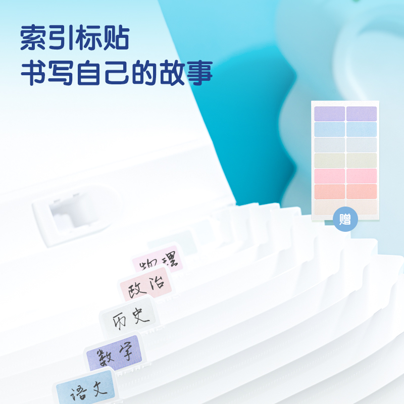 纵横PM318简单格调PP13格风琴包(简单格调混)(个)