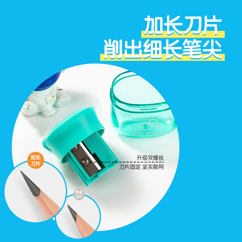 纵横VB156三孔卷笔刀(混)(个)