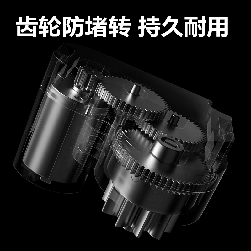 纵横AL100一体玻璃门锁(黑)(盒)