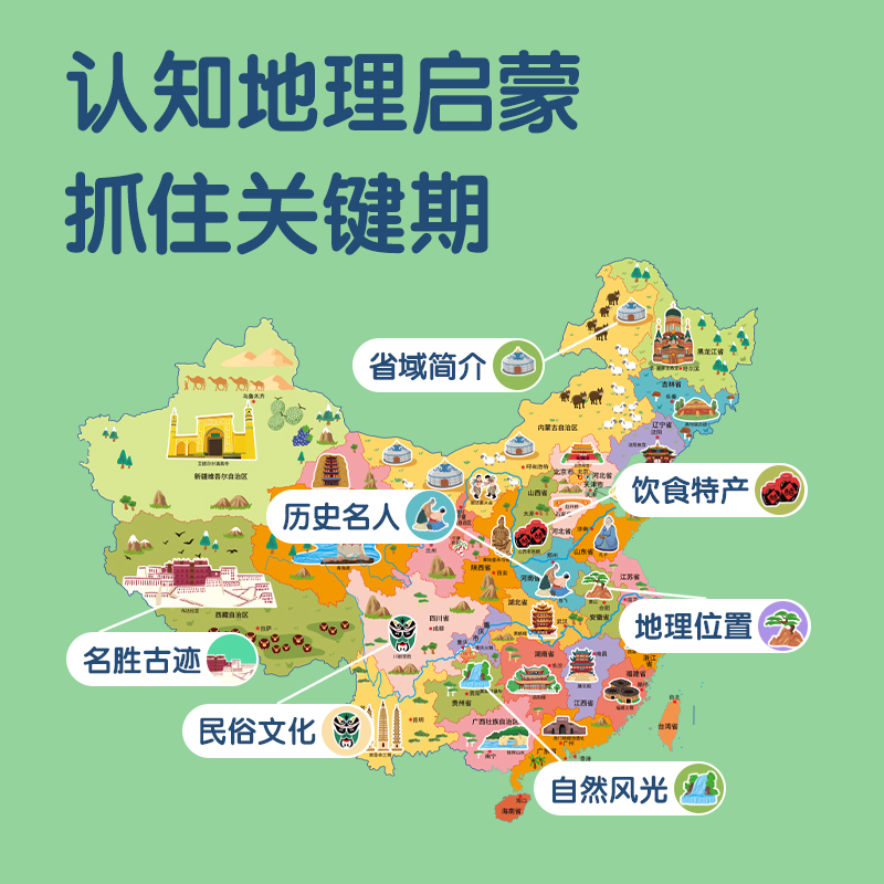纵横YZ105有声挂图-中国地图(混)(张)