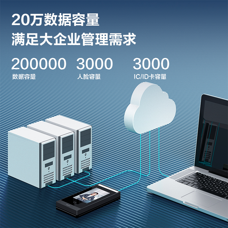纵横AL950C人脸门禁机(银黑)(台)