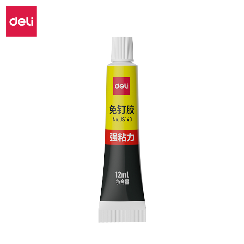 纵横JS140免钉胶(白色)(12ml*3支/吸卡)