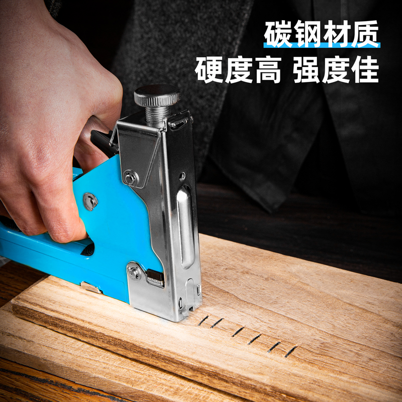 deli纵横DW1752门型钉8x11.2x1.2mm2000枚(银)(盒)