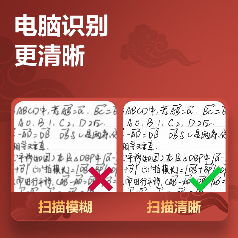 纵横V109云触感按动考试中性笔0.5mmST头(黑)(支)