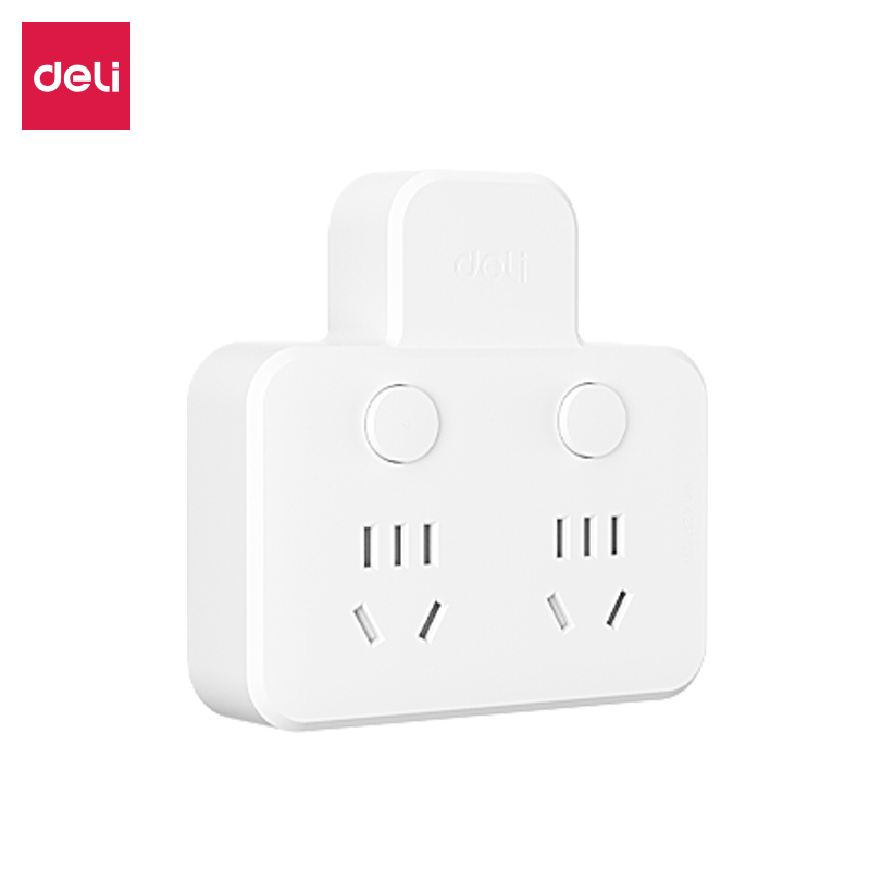 纵横LU5006品字型转换器_2组_彩盒(白)(个)