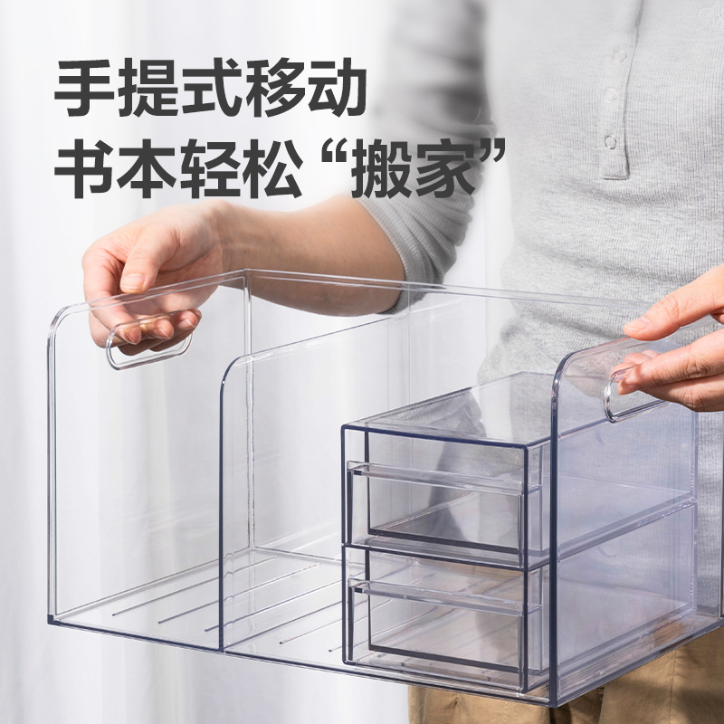 纵横PK110多功能书立(透明)(套)