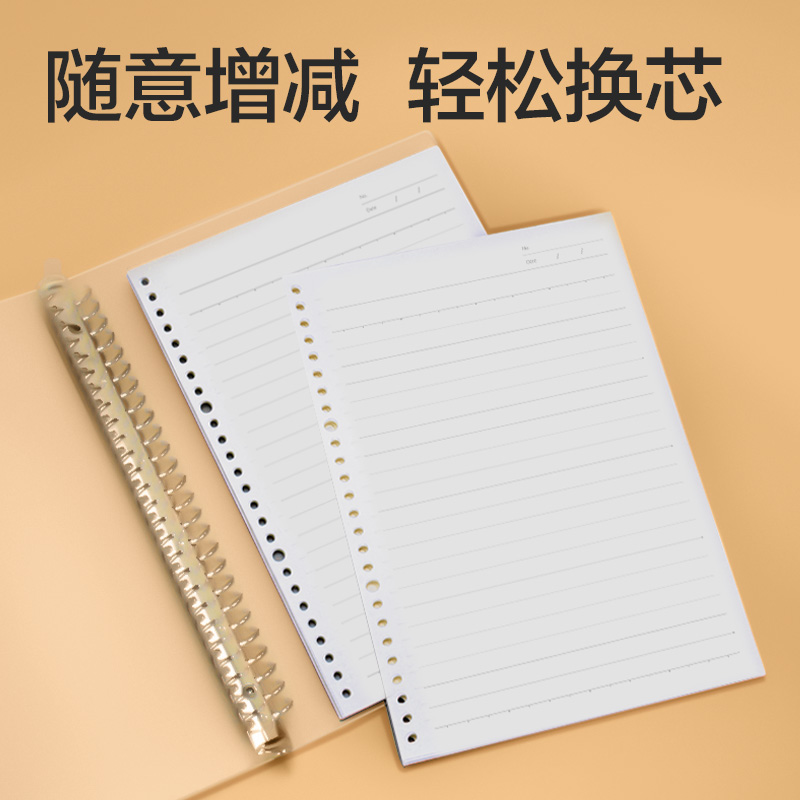 纵横NB550-1牛盾活页芯(空白)(本)