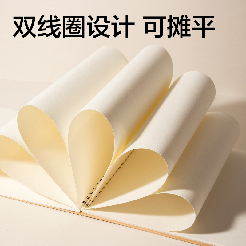 纵横HS660-8K手绘大师素描本160g-8K-30页(混)(本)