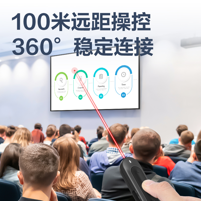 纵横MA100U-L激光翻页笔(深灰)(支)