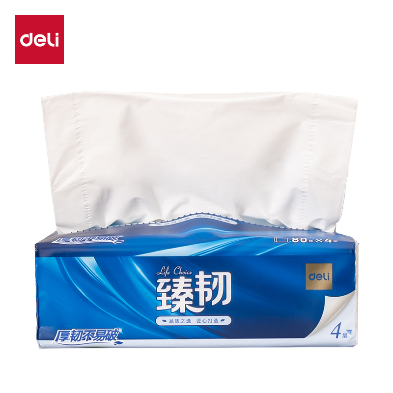 臻韧MR4080软抽4层80抽(6包/提)(包)(蓝)
