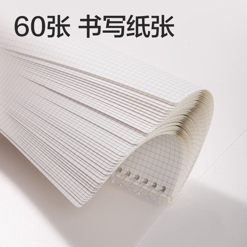 纵横NB560-P行纭简彩学科活页芯(方格)(本)