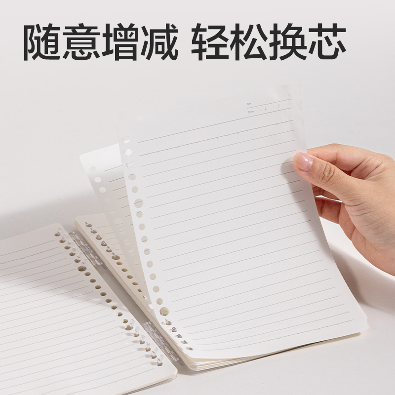 纵横NA560-P行纭简彩学科活页芯(英语)(本)