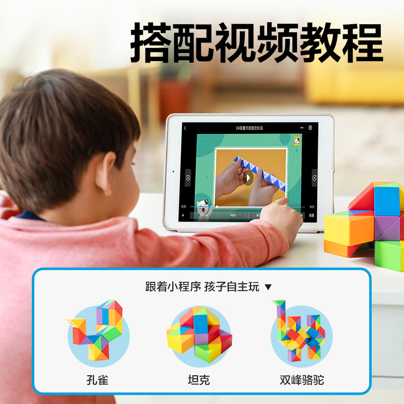 纵横YP146-24彩虹色24段魔尺(混)(个)