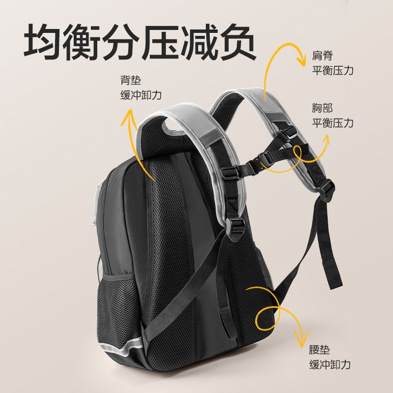 纵横BB144出色系列立体廓形学生书包(宝石蓝)(个)