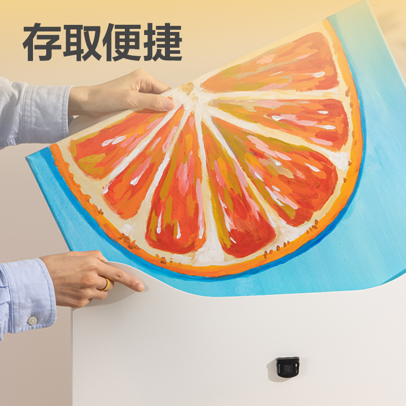 纵横72707_4K_PP画稿手提袋(黑)(个)