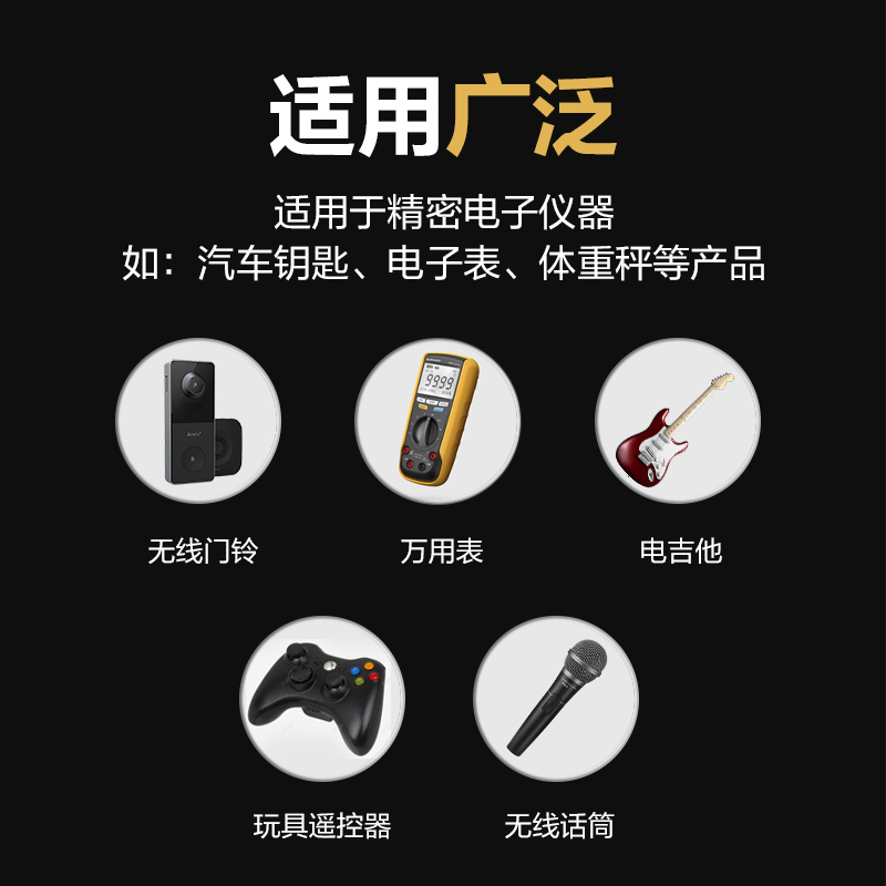 纵横LH900碱性9V方块电池(黑)(卡)