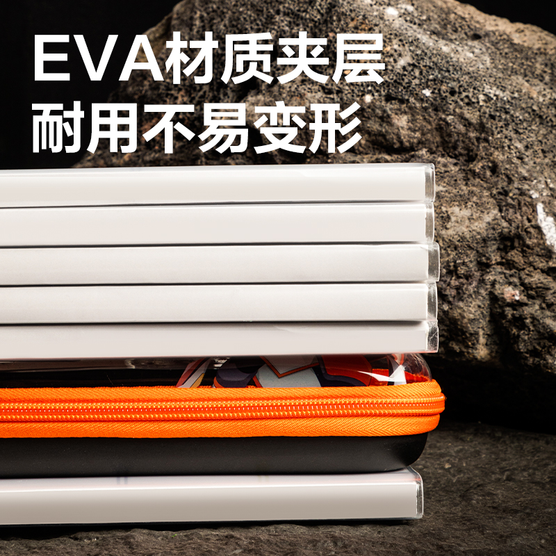 纵横BC188B次元星宠透明EVA多用途笔袋(混-次元星宠)(个)
