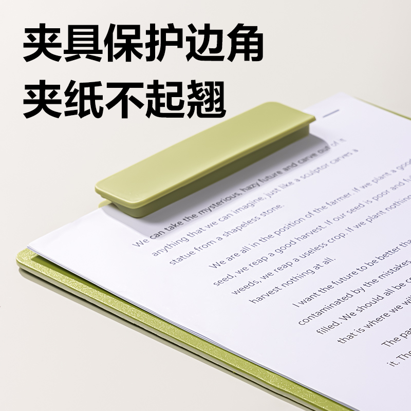 纽赛NS502发泡PP双向旋转板夹(午夜蓝)(个)