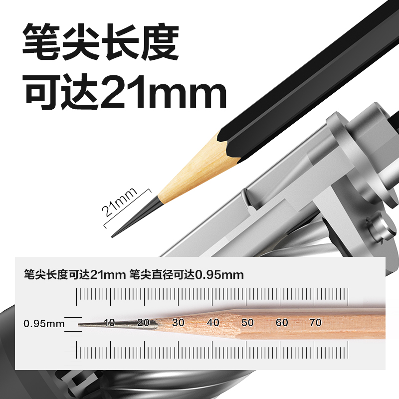 纵横VB96美术削笔机(红色)(盒)