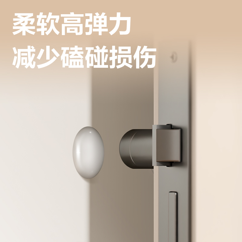 纵横JF117防撞粒13mm*5.5mm(透明)(袋)
