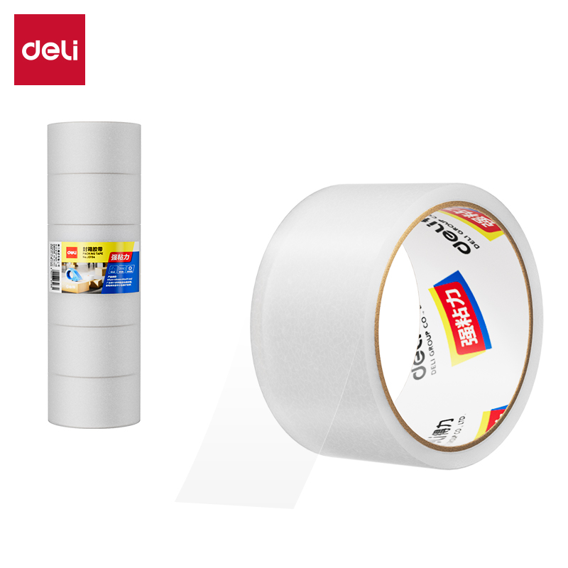 纵横JD154封箱胶带48mm*30y*45um(普透)(6卷/筒)