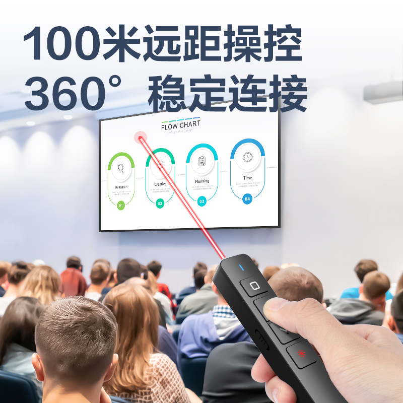 纵横MA58激光翻页笔(黑)(支)