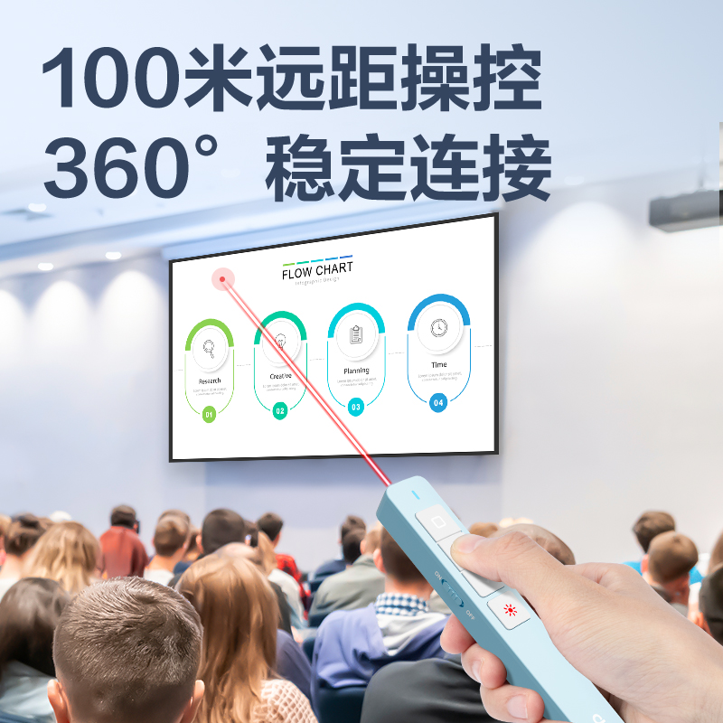 纵横MA35激光翻页笔(蓝)(支)