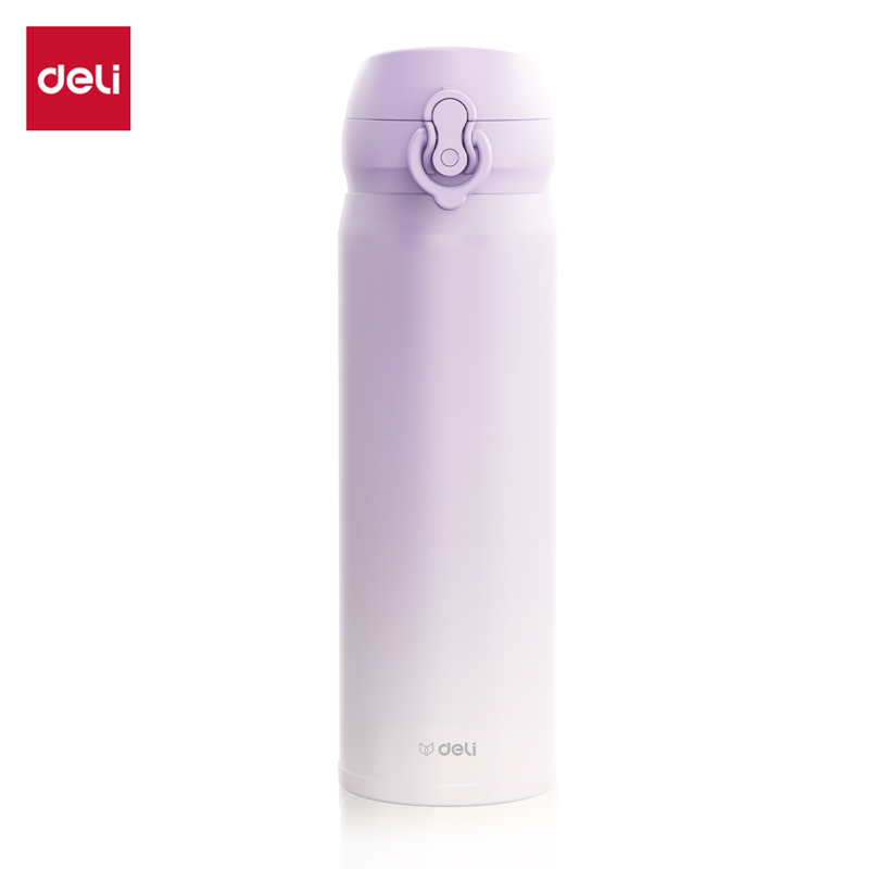纵横LL619保温杯(弹盖)(500mL)(304内胆)(渐变紫)(彩盒装)