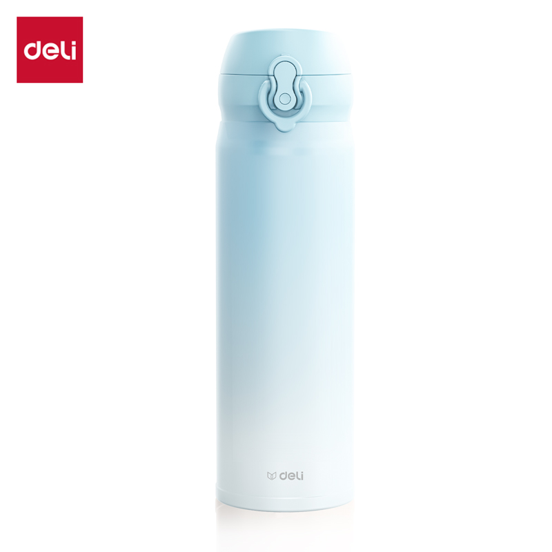 纵横LL619保温杯(弹盖)(500mL)(304内胆)(渐变蓝)(彩盒装)
