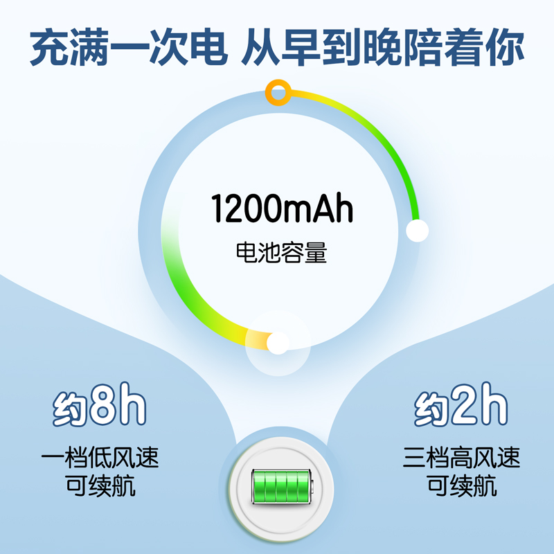 纵横-LK100手持风扇(白)(台)