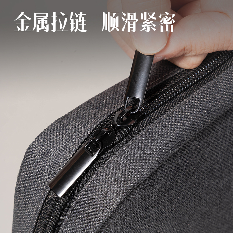 纵横5590B多功能内置水杯袋公文包(黑)(个)