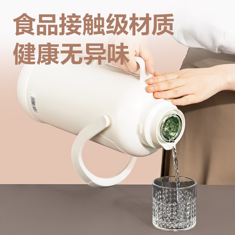 纵横LL110-保温壶-玻璃内胆3.2L(白)(1个/彩盒)