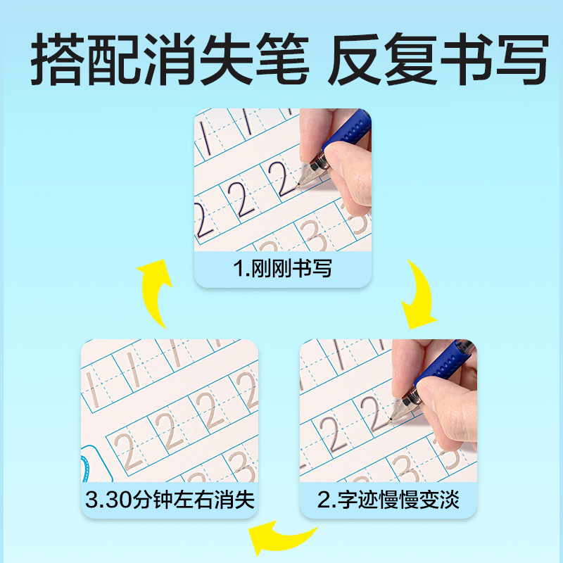 纵横HW326-2凹槽字帖汉字(混)(本)