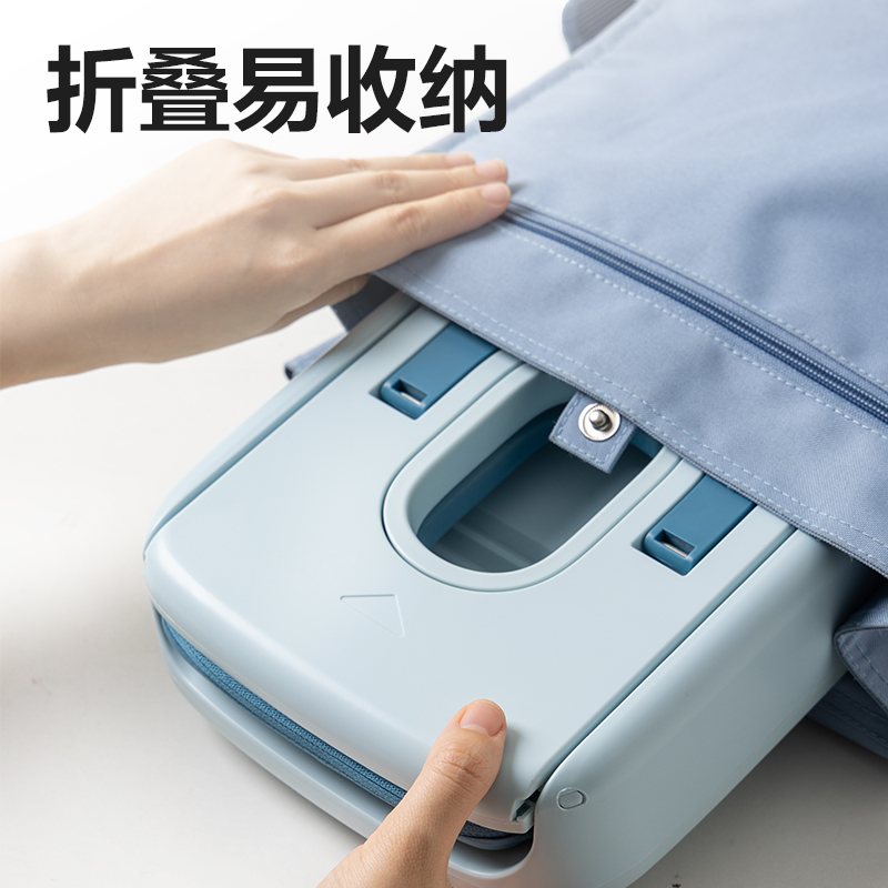纵横YX146_便携午睡安心枕(蓝)(个)