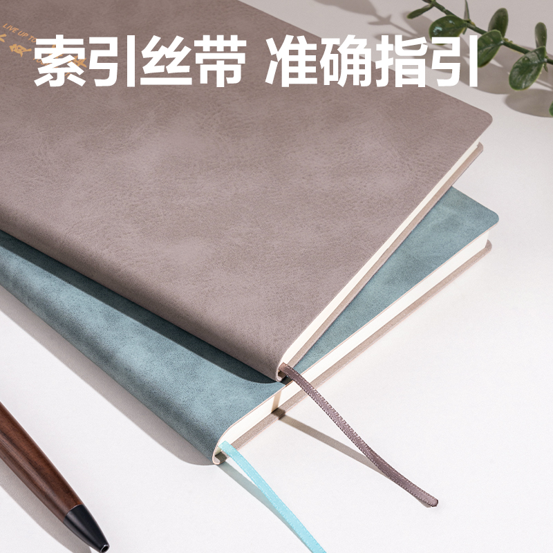 纵横BP103皮面本A5 210mm×143mm120张/(灰色)(本)