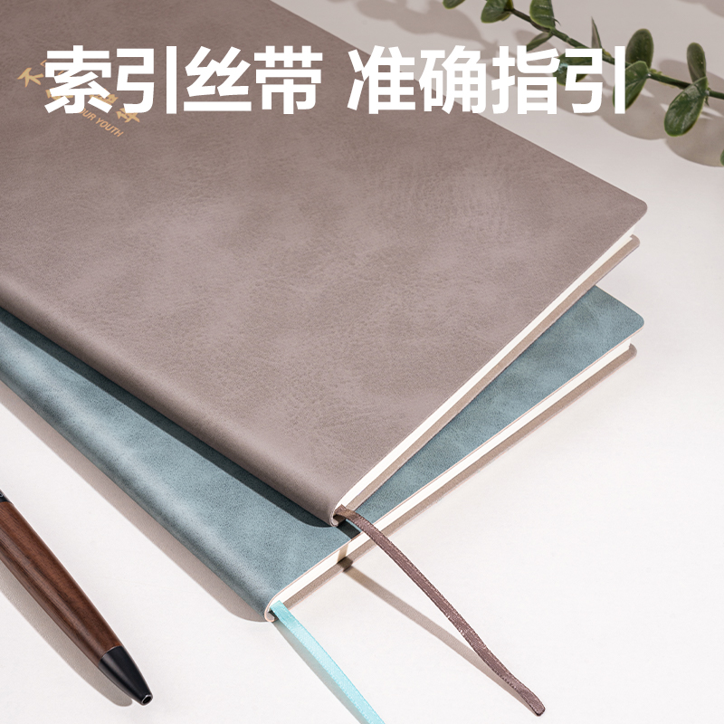 纵横BP152皮面本A5 210mm×143mm80张/(灰色)(本)