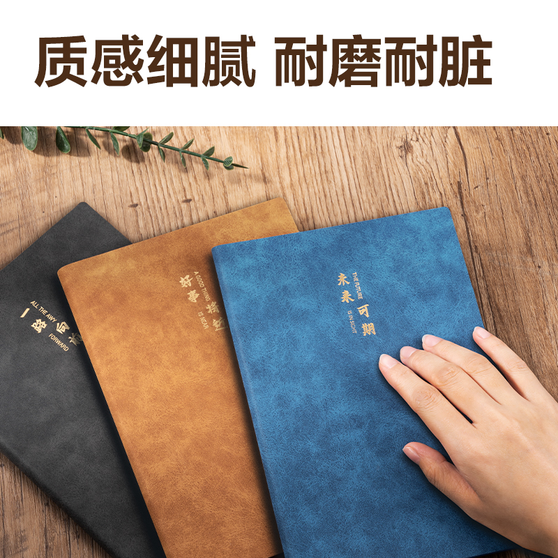 纵横BP152皮面本A5 210mm×143mm80张(蓝色)(本)