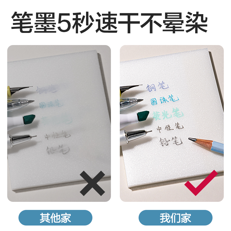 纵横BT464记事贴76mm*51mm50张(透明)(本)