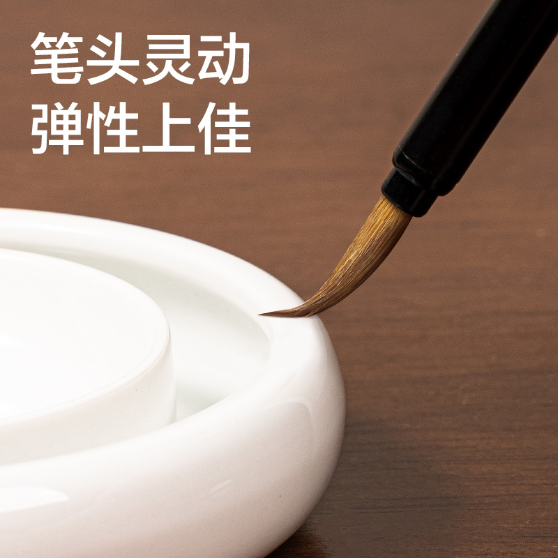 纵横HW157-M狼毫小楷勾线毛笔中(混)(支)