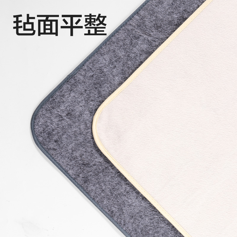 纵横HW709-2加厚纯色毛毡-白色50*70cm(白)(卷)