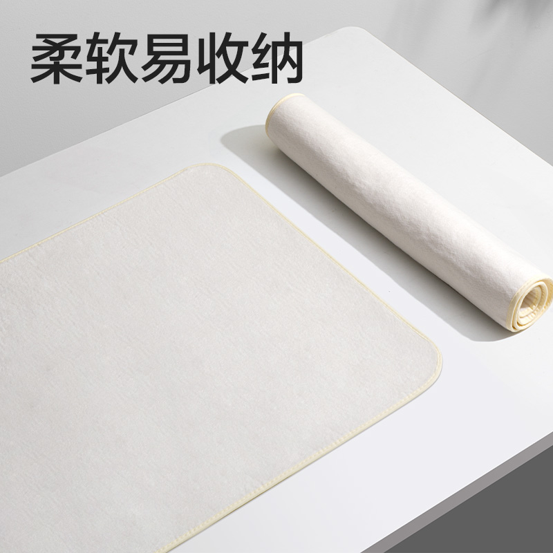 纵横HW709-2加厚纯色毛毡-白色50*70cm(白)(卷)