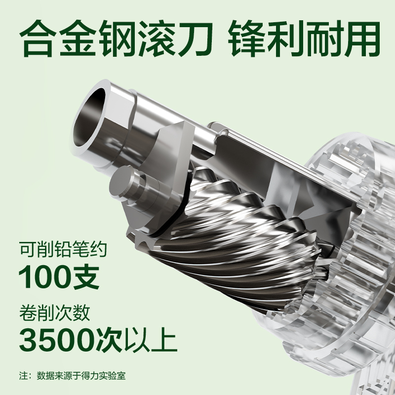 纵横0641A卡通自动进笔削笔机(白色)(台)