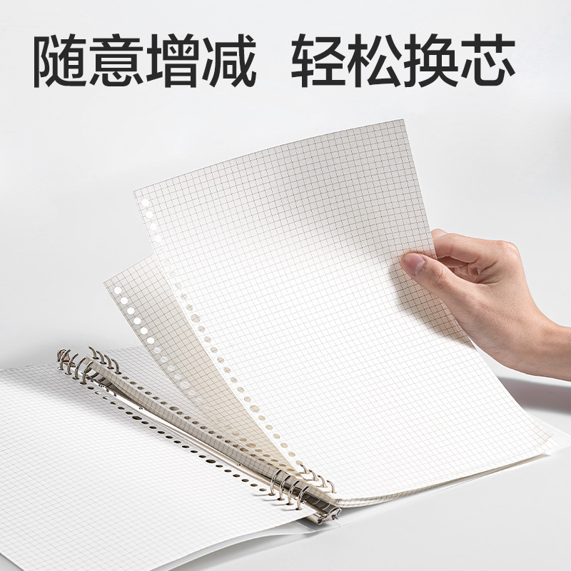纵横NB5100-1活页芯(方格)(本)