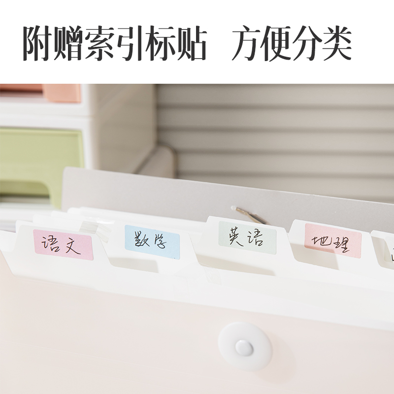 纵横PM350梦语时光便携8格风琴包(混)(个)