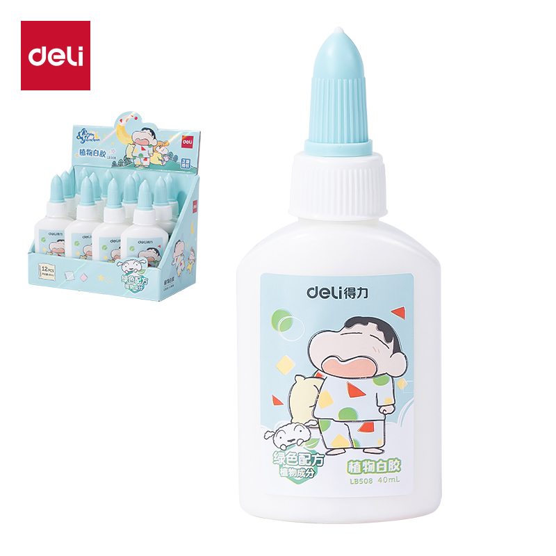 纵横LB508蜡笔小新植物白胶(淀粉)(40ml)(绿色)(瓶)