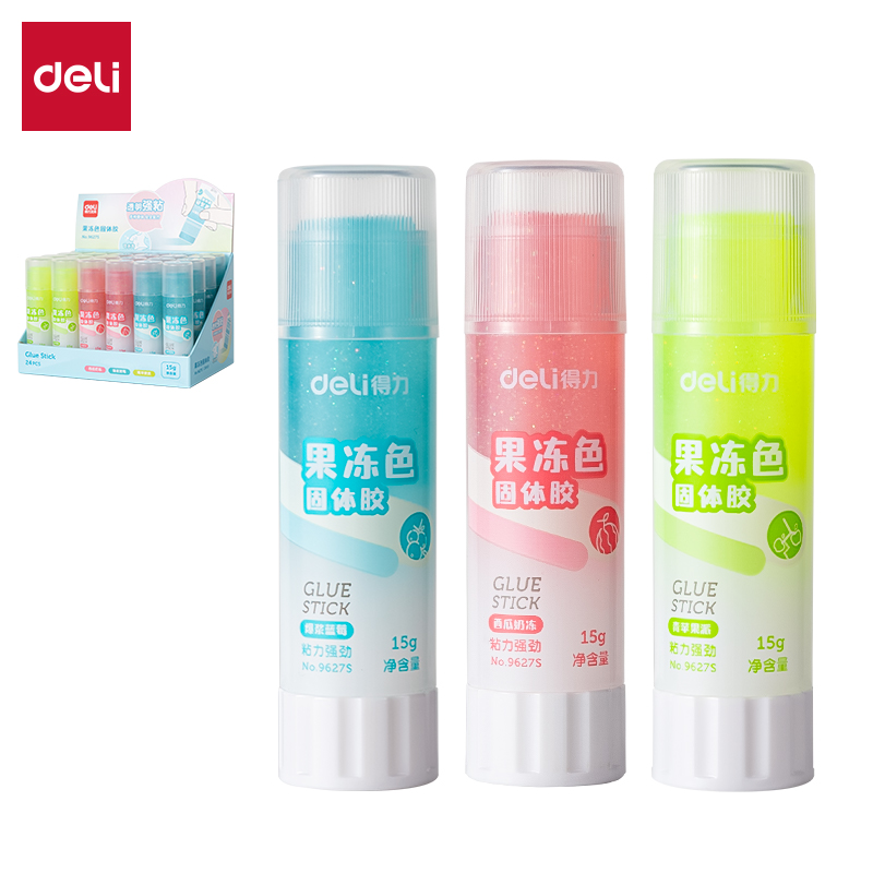 纵横9627S固体胶香味果冻色ACR(混)(15g/支)