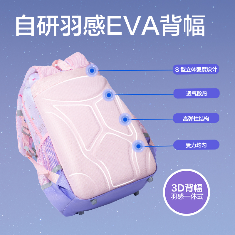 纵横BB181看世界去系列超轻游学包(粉)(个)