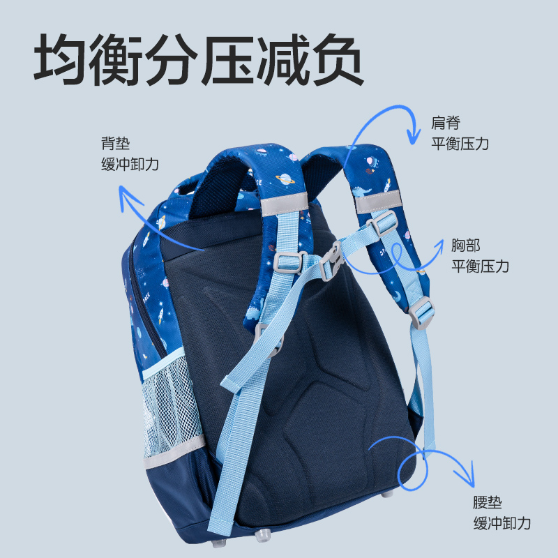 纵横BB181看世界去系列超轻游学包(蓝)(个)