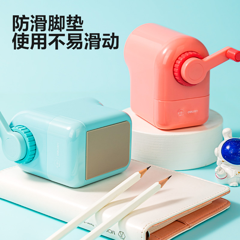 纵横VB7大口径手摇削笔机(蓝色)(盒)